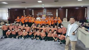 Fraksi PKS Lampung Daulat Puluhan Siswa SD Sebagai Parlemen Cilik