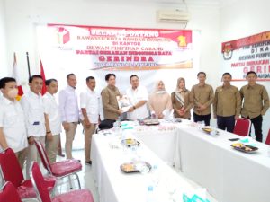 Pesan Ketua Bawaslu Bandarlampung Candrawansah kepada DPC Gerindra Bandarlampung