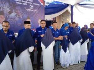 DPC Partai Demokrat Bandarlampung Santuni Ratusan Anak Yatim Piatu