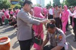 Kapolresta Bandarlampung Pimpin Upacara Kenaikan Pangkat 47 Personel