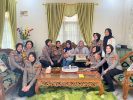 Hut Polwan Ke 75, Polwan Polresta Bandarlampung Anjangsana ke Kediaman Purnawirawan Polwan