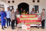 Sambut Natal, Polresta Bandarlampung Gelar Bakti Sosial