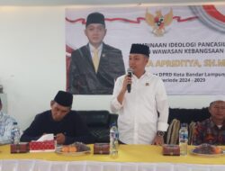 Ketua Fraksi Golkar DPRD Bandarlampung Rama Apriditya Tekankan Pentingnya Penerapan Nilai – Nilai Pancasila di Masyarakat