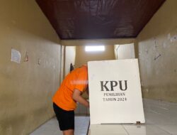 75 Tahanan Rutan Polresta Bandar Lampung Salurkan Hak Pilih Pada Pilkada 2024