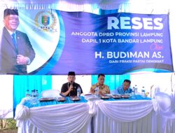 Serap Aspirasi Warga, Anggota DPRD Lampung Budiman AS Gelar Reses di Kelurahan Kedaung