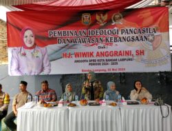 Anggota DPRD Bandarlampung Wiwik Anggraini Tegaskan, Pancasila Memiliki Nilai yang luhur dan agung