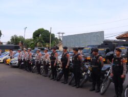 Amankan Malam Takbir Idul Adha, Polresta Bandarlampung Siagakan 331 Personil