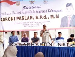 Anggota DPRD Bandarlampung Asroni Paslah Tegaskan Arus Globalisasi Sebabkan Ketimpangan Sosial di Masyarakat