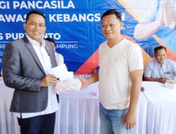 Anggota DPRD Bandarlampung Agus Purwanto Langsung Terapkan Nilai – Nilai Pancasila ke Warga