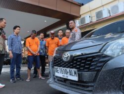 Polisi Bekuk Kawanan Pelaku Curanmor Bersenpi