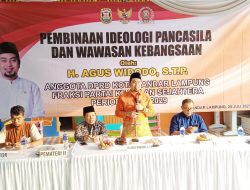 Anggota DPRD Bandarlampung Agus Widodo Sampaikan Pesan 4 T
