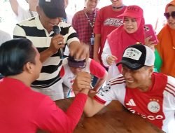 Adu Panco Semarakkan Peringatan HUT ke-80 Republik Indonesia di Kantor Kelurahan Beringin Raya