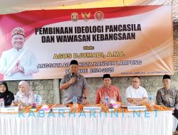 Anggota DPRD Bandarlampung Agus Djumadi Menegaskan, Pancasila Ciptakan Masyarakat Berdaulat Dalam Pangan dan Mandiri Secara Ekonomi