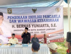 Ketua DPRD Bandarlampung Bernas Yuniarta Imbau Tanamkan Nilai – Nilai Luhur Pancasila Sejak Dini