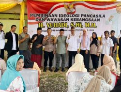 Laksanakan Sosialisasi Pembinaan IPWK di Kelurahan Durian Payung, Yuhadi Ajak Warga Dukung Program Pemerintah