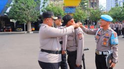 123 Siswa Diktuk Bintara Polri SPN Polda Lampung Latja di Polresta Bandarlampung