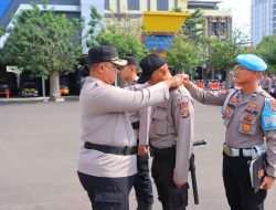123 Siswa Diktuk Bintara Polri SPN Polda Lampung Latja di Polresta Bandarlampung