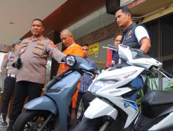 Polisi Tangkap Dua Orang Terduga Sindikat Pencurian Motor