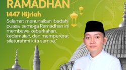 Rama Apriditya: Ramadhan Membentuk Pribadi Sabar, Disiplin, dan Bertanggungjawab