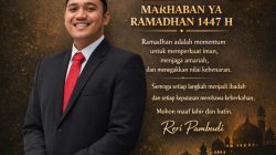 Reri Pambudi:  Puasa Melatih Kesabaran, Keikhlasan dan Meningkatkan Ketakwaan
