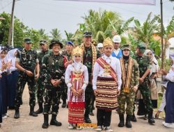 Bupati Pesawaran Dampingi Pangdam XXI/Radin Inten di Acara Penutupan TMMD ke-127