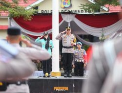 Bupati Pesawaran Pimpin Apel Gelar Pasukan Operasi Ketupat Krakatau 2026