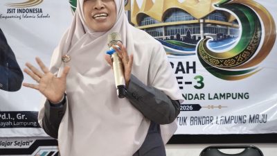 Bunda Sulistiani Hadiri Ramah Tamah Musda III JSIT Bandar Lampung
