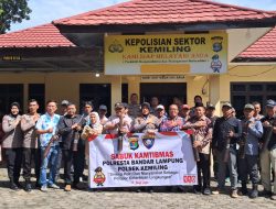 Kapolsek Kemiling Iptu Putri Tristiyowati Tegaskan Polisi Bersinergi Bersama Masyarakat Ciptakan Situasi Aman dan Damai