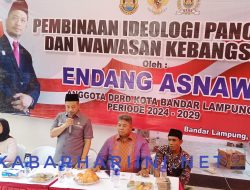 Anggota DPRD Bandarlampung Endang Asnawi Ajak Pahami Seutuhnya Nilai – Nilai Pancasila